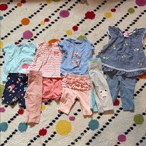 Colorful Baby Clothing Set for Spring!
